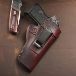 KOSIBATE Authentic Leather Hidden Carry 1911 Firearm Holster Leather Concealed Holder - Image 9