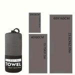 Ultra-Fine Fiber Sports Towel - Super Absorbent, Soft & Light -Friendly, Compact Travel Towel for Swimming, Beach, Gym - Quick-Dry, Hand Wash Only, Modern Design, Perfect for Outdoor Activities, Beach Towel, Sleek Towel Design, Quickdry Fabric - Image 4