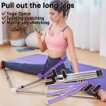 9-Adjustable Yoga Leg Stretcher, Stainless Steel Flexibility Trainer for Yoga, Ballet, Dance, Gymnastics & Boxing – Enhance Flexibility & Range of Motion – Perfect Gift for Women’s Day, Teacher’s Day, Mother’s Day & More