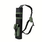 Pskook Archery Lightweight Back Arrow Quiver Dual Use Foldable Compact Hip Arrows Bag with Molle System Pocket Hanged for Target - Image 5