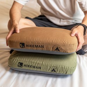 [Memory Foam Pillow] Memory Foam Outdoor Camping Pillow | A Single Pillow Available in Four Colors, Portable Neck Support, Suitable for Camping And Travel - Making It an Ideal Gift Choice