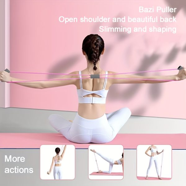 5/4pcs Ultimate Home Fitness Kit for Leg Training, Yoga Stretching, Body Shaping, And Strength Building Multifunctional Exercise Equipment - Image 8