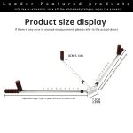 9-Adjustable Yoga Leg Stretcher, Stainless Steel Flexibility Trainer for Yoga, Ballet, Dance, Gymnastics & Boxing – Enhance Flexibility & Range of Motion – Perfect Gift for Women’s Day, Teacher’s Day, Mother’s Day & More - Image 4