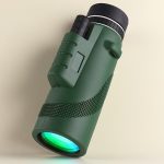 10x50 Portable HD High-Power Monocular Telescope, Extra-Large Objective Lens, Rubber Grip, Manual Focus - Perfect for Bird Watching, Concerts, Outdoor Camping, and Travel - Ideal Gift for Men, Perfect Holiday Gift, Father's Day Gift - Image 3