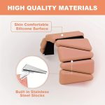 Adjustable Weighted Bracelet with Weights - Hook & Loop Closure for Yoga, Weighted Training, Balance Exercises Suitable for, Strength Training, Washable & (Multi-Color Options) - Image 4