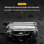 11-in-1 Multi-Function Bicycle Repair Kit, Mountain Bike Wrench, Screwdriver, Chain Hex Spoke, Bicycle Tools, Bike Repair Tool Set - Image 13