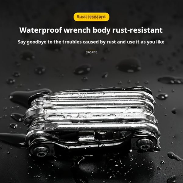 11-in-1 Multi-Function Bicycle Repair Kit, Mountain Bike Wrench, Screwdriver, Chain Hex Spoke, Bicycle Tools, Bike Repair Tool Set - Image 13