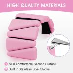 1 Pair of Weighted Wristbands, Total Weight 1 Lb / Approximately 225 Grams Each. Ideal for Muscle Building and Shaping, Essential for Running, Yoga, and Full-body Workouts. Unisex Design, Perfect as a Valentine's Day Gift. Enhances Training - Image 7