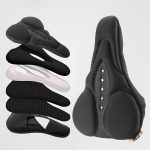 WEST BIKING Bike Saddle Cover Comfortable Breathable Seat Cover Soft Sponge Bike Seat Cushion - Image 5
