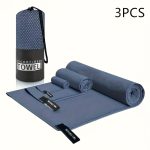 Ultra-Fine Fiber Sports Towel - Super Absorbent, Soft & Light -Friendly, Compact Travel Towel for Swimming, Beach, Gym - Quick-Dry, Hand Wash Only, Modern Design, Perfect for Outdoor Activities, Beach Towel, Sleek Towel Design, Quickdry Fabric - Image 5