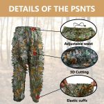 Lightweight Camouflage Hunting Suit With Hood - Stay Hidden And Comfortable During Your Hunt - Image 3