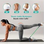 5pcs Ankle Resistance Bands | Adjustable Cuffs for Strength Training, Yoga & Fitness - for leg & Butt Workout, Muscle Shaping, Includes Mesh Storage - Image 5