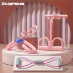 5/4pcs Ultimate Home Fitness Kit for Leg Training, Yoga Stretching, Body Shaping, And Strength Building Multifunctional Exercise Equipment - Image 2