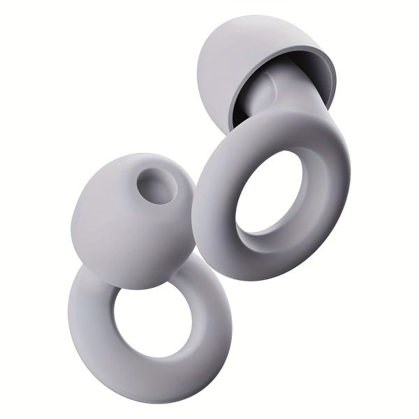 Sleep Swimming Earplugs, Suitable for Swimming, Sleeping, Studying, Concerts, Traveling, And Working. Durable And Comfortable, These Reusable Soft Silicone Earplugs. - Image 5