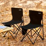 Suncojia Outdoor Portable Folding Chair with Backrest, Suitable for Fishing, Camping, And Sketching.