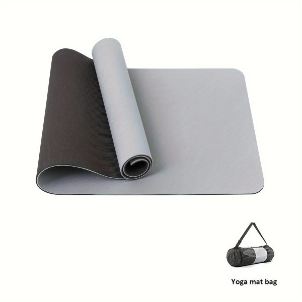 Extra Thick 1/3" Dual-Sided Non-Slip Yoga Mat - Professional TPE, Ideal for Yoga, Pilates & Floor Workouts - Image 9