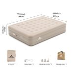 1pc Outdoor Inflatable Bed Sleeping Pad, Camping Tent Automatic Air Mattress for Home Use - Image 11
