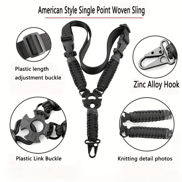 Quick Release Nylon Single Point Slings - Carbine M4 AR15 QD Snap Accessories - Outdoor Hunting Tool for Christmas and Thanksgiving - Image 8