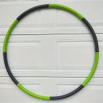 Detachable Fitness Hoop with Massage Nubs, Polypropylene Exercise Ring with Weight Adjustment, Striped Design for Enhanced Grip Stability - Image 5