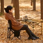 Suncojia Outdoor Portable Folding Chair with Backrest, Suitable for Fishing, Camping, And Sketching. - Image 5