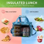 8.5L Large Capacity Insulated Lunch Bag for Outdoor Use - Image 2