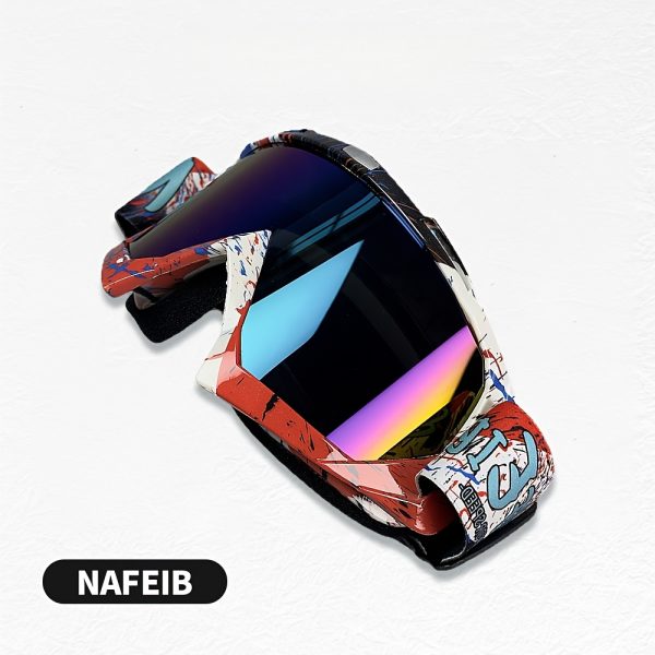 NAFEIB Adjustable Anti-Fog Ski Goggles for Adults - Made from TPU Material, Featuring a Random Design, Perfect for Snowboarding, Skating, And Outdoor Skiing. These Durable Ski Goggles Are Great for Everyday Use And Make an Excellent Gift for Special - Image 8