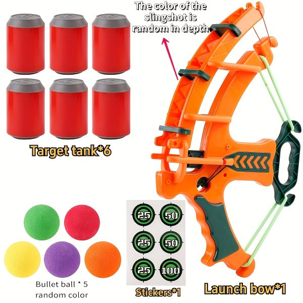 A Collection of Interactive Shooting Toys Designed for Boys, Featuring a Touch Jump Cartoon Dartboard And Sticky Balls, Perfect for Indoor Sports And Outdoor Games, Making It an Ideal Birthday Gift. - Image 7