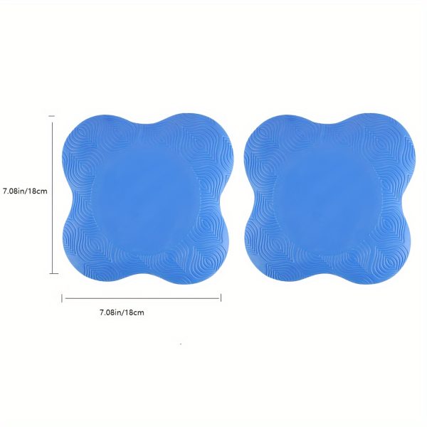 2 Thickened Yoga Kneeling Pads for Knees, Elbows, Wrists, Hands, and Head for Foam Yoga and Pilates Practice - Image 3