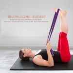 1pc Durable Yoga Stretching Band, Adjustable Sports Resistance Band for Flexibility Pilates Training
