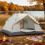 Portable automatic quick-open installation-free family camping tent outdoor hiking tent - Image 6