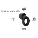 Sleep Swimming Earplugs, Suitable for Swimming, Sleeping, Studying, Concerts, Traveling, And Working. Durable And Comfortable, These Reusable Soft Silicone Earplugs. - Image 2