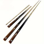 Universal English Snooker Cue, 10Mm Small Tip Cue, Cue for Billiard Clubs. Made of Ash Wood, a Two-Section Cue with Excellent Feel, Brass Joint And Brass Hoop