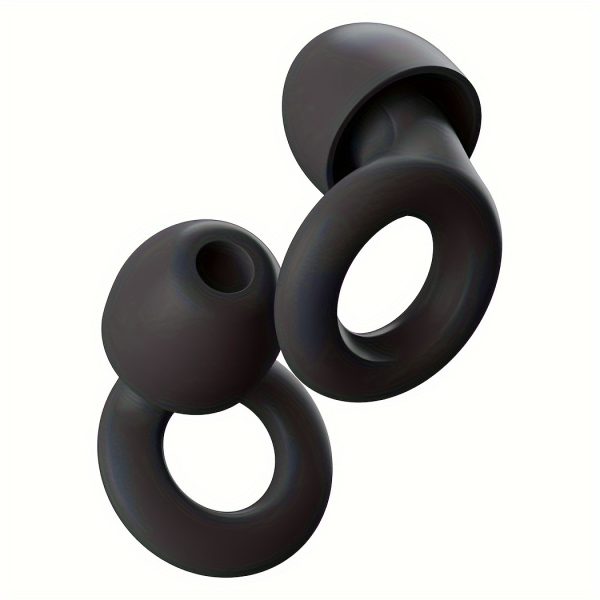 Sleep Swimming Earplugs, Suitable for Swimming, Sleeping, Studying, Concerts, Traveling, And Working. Durable And Comfortable, These Reusable Soft Silicone Earplugs. - Image 3