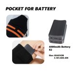 Socks with Three Temperature Settings, Perfect for Keeping Your Feet Warm While Fishing, Skiing, Hiking, Or Camping in Winter, Equipped with a 4000Mah Battery, an Ideal Winter Gift. - Image 7