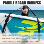 KOETSU Adjustable SUP Paddle Board Shoulder Strap - Heavy-Duty Paddleboard Carrier with Wide Strap, Oxford/ for Surfboards - Suitable for SUPs within Width 85.09cm, Ideal for Surfing, Transport & Paddleboarding Gear - Image 5