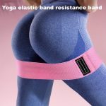 1pc of Non-Slip Yoga Resistance Band, Fitness Stretching Rope, Ideal for Hip Lifting, Squats, Bodybuilding, And Strength Training - Image 3