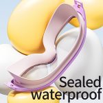 1pc Kids Swim Goggles, Anti-Fog High Definition Large Frame, Waterproof Silicone Seal, PC Material, Suitable for Ages 3-15, Ideal for Training And Leisure, Perfect for Festive Gifts - Purple - Image 4