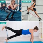 5pcs Ankle Resistance Bands | Adjustable Cuffs for Strength Training, Yoga & Fitness - for leg & Butt Workout, Muscle Shaping, Includes Mesh Storage - Image 4