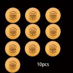 10pcs, Table Tennis Balls, 40+ High Elastic PVC Ping Pong Balls, Durable Balls for Competition Training - Image 3