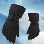 Winter skiing gloves, warm snow gloves, thick and fashionable, suitable for both men and women in outdoor sports, with pockets that are not afraid of rain and snow, easy to clean, high-quality skiing equipment, reinforced stitching - Image 6