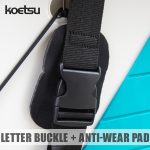 KOETSU Adjustable SUP Paddle Board Shoulder Strap - Heavy-Duty Paddleboard Carrier with Wide Strap, Oxford/ for Surfboards - Suitable for SUPs within Width 85.09cm, Ideal for Surfing, Transport & Paddleboarding Gear - Image 8
