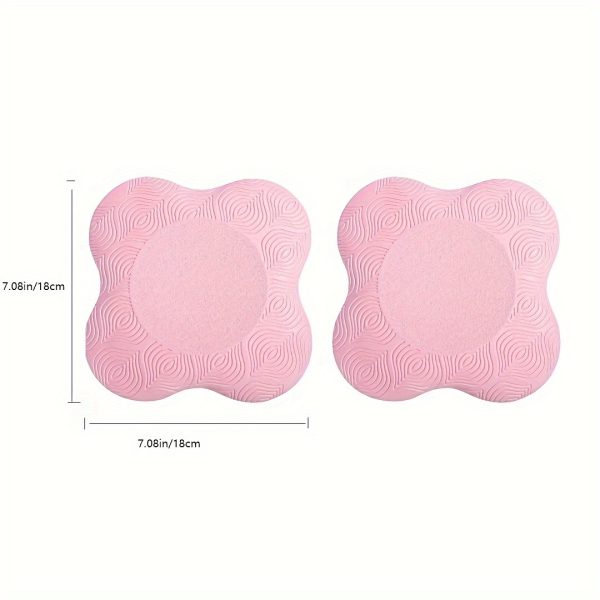 2 Thickened Yoga Kneeling Pads for Knees, Elbows, Wrists, Hands, and Head for Foam Yoga and Pilates Practice - Image 5