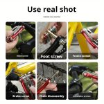 11-in-1 Multi-Function Bicycle Repair Kit, Mountain Bike Wrench, Screwdriver, Chain Hex Spoke, Bicycle Tools, Bike Repair Tool Set - Image 8