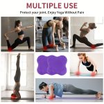 2 Thickened Yoga Kneeling Pads for Knees, Elbows, Wrists, Hands, and Head for Foam Yoga and Pilates Practice - Image 11