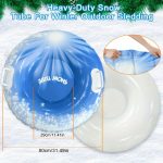 1pc Thickened PVC Inflatable Ski Tube | Anti-Tip Outdoor Adult Ski Mat, Durable and Cold-Resistant - Image 10