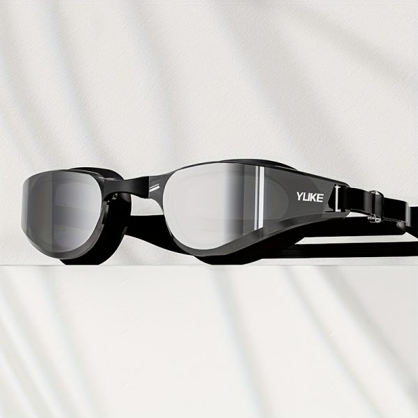 1pc of Adult Electroplated Swimming Goggles with High-definition Anti-fog and Ultra-wide-angle Vision Design - Image 12