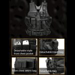 Quick Release Multi-functional Breathable Vest for Outdoor Adventure, Camping, Hiking, Fishing, Training - Image 4