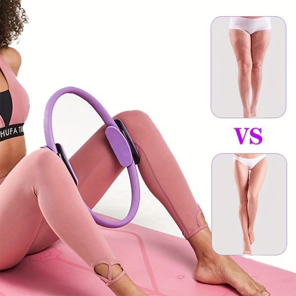 2pcs Set of Pilates Rings Home Exercise Yoga Rings and Tensioner Beauty Essential Sports Set - Image 7