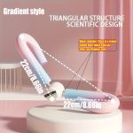 1pc Pelvic Floor Muscle Trainer | Thigh Exerciser, Arm Shaper, Ideal for Postpartum Recovery, Body Shaping, Leg & Butt Training, Uncharged, PVC Material, Available in Purple, Transparent Pink - Brand: Lingpeng - Image 4