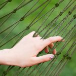 Outdoor Sports Hammock, Camping Hammock with Nylon Ropes And Hooks, Suitable for Gardens, Beaches, Patios, And Travel. - Image 2